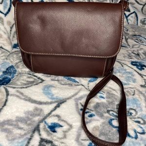 Brown crossbody bag